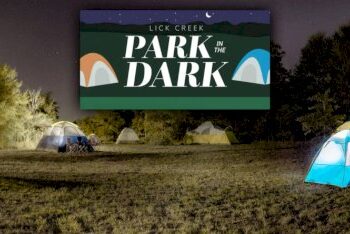 family-campout-at-lick-creek-park-in-the-dark