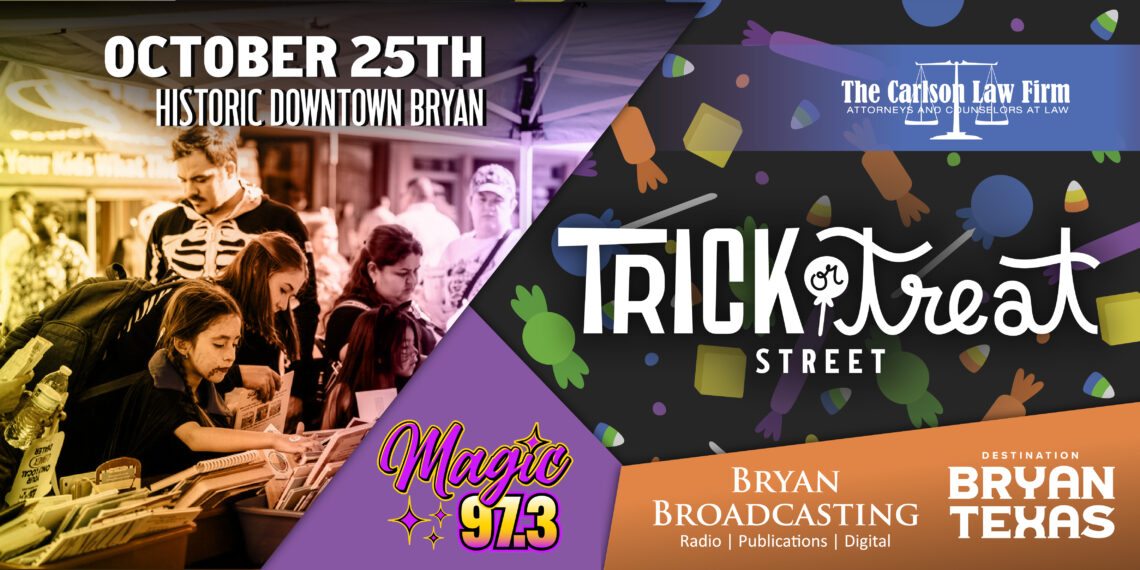Trick-or-Treat Street in Downtown Bryan