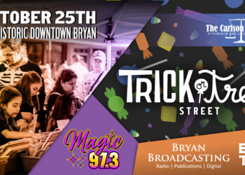 Trick-or-Treat Street in Downtown Bryan